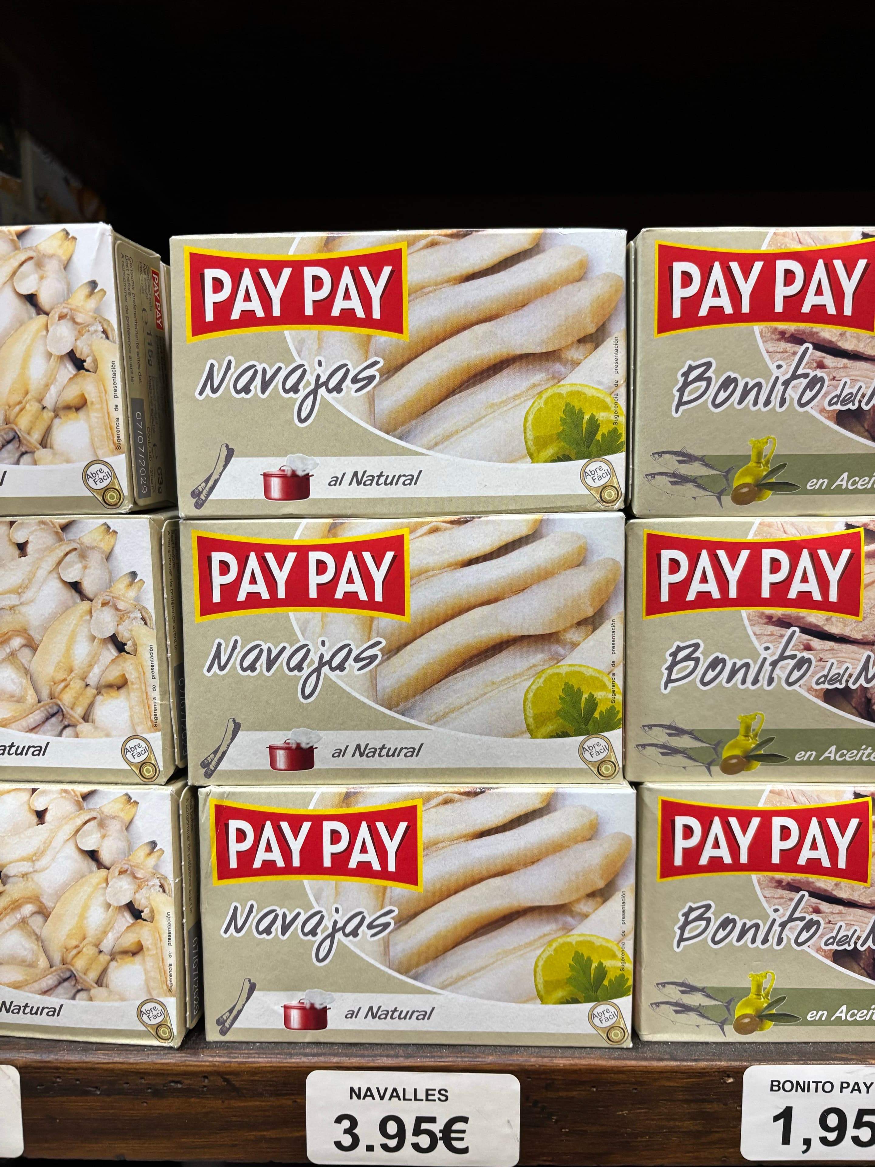 Imagen de NAVAJAS PAYPAY